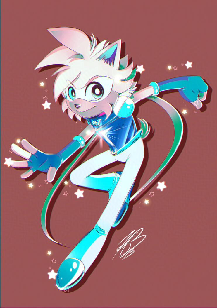 Space Hound Triggs - Personal Illustration &amp; Character Design