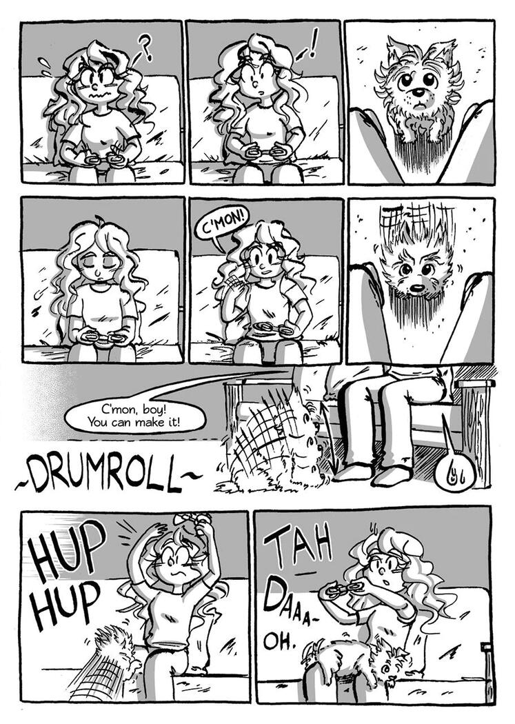 A page from Das My Bai by Hayley Mulcahy